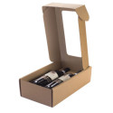 Scatole cartone per bottiglie cantinetta con finestra - Foghe