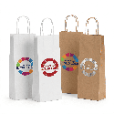 Shopper per bottiglie personalizzabili a colori 1-2 lati - Foghe