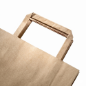 shopper carta riciclata con maniglia piattina da € 0,12 pz - Foghe