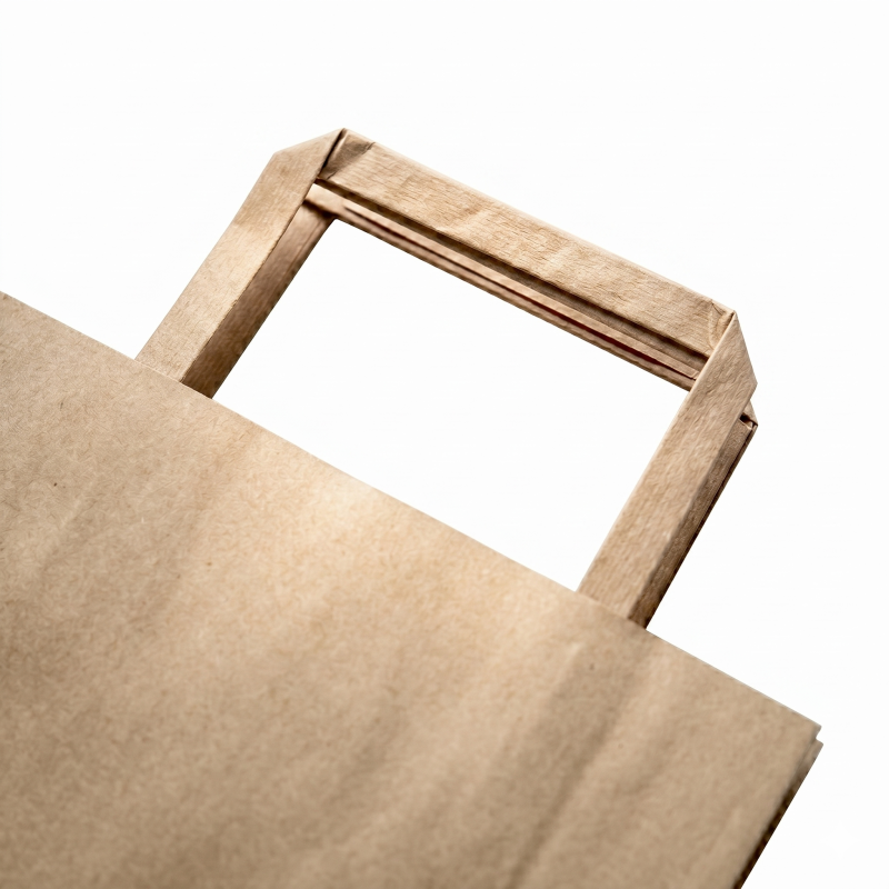 shopper carta riciclata con maniglia piattina da € 0,12 pz - Foghe