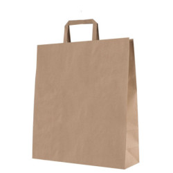 shopper carta riciclata con maniglia piattina da € 0,12 pz - Foghe